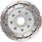 GRAPHITE Gyémánt csiszolókorong 115x22.2mm, szegmenses, 2 soros, száraz (57T323) - storeplace