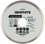 GRAPHITE Gyémánt vágókorong 115x22.2mm, vizes (57T300) - storeplace