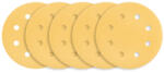 GRAPHITE Csiszolópapír tépőzáras 180mm, K120, 8 lyukakkal, 59G263 csiszológéphez, 5db (54H023)