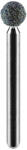 GRAPHITE Csapos csiszolókő 6mm, gömb, szár 3.2mm, 3db (55H058) - storeplace