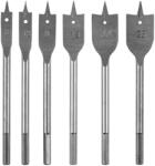 GRAPHITE Lapos marófúró készlet, 1/4" hatszög szár, 10, 13, 16, 19, 22.25mm (54T515) - storeplace