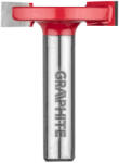 GRAPHITE Felsőmaró kés, horonymaró 32x6.35mm, 8mm (56H219) - storeplace