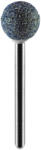 GRAPHITE Csapos csiszolókő 10mm, gömb, szár 3.2mm, 3db (55H059) - storeplace