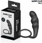 Addicted Toys - szilikon anál dugó gyűrűvel, 4-es modell - szexvital