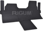 RIGUM Ford Transit/Tourneo Custom 2024- (2 személyes, alagút) Rigum méretpontos gumiszőnyeg szett (906226_38400_aho)