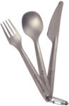 LIFEVENTURE Set de tacâmuri Lifeventure Titanium Tacam