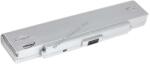 Powery Helyettesítő akku Sony típus VAIO VGN-AR95S ezüst 5200mAh