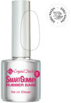 Crystal Nails - 2S - SMARTGUMMY HEMA FREE RUBBER BASE GEL - NR0 - CLEAR - 8ML