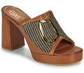 Exé Shoes Papucsok 622-ANCONA-LEATHER-TAN Barna 37