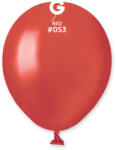 Gemar Piros metál lufi 13 cm 100 db