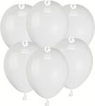 Gemar Pasztell fehér lufi 13 cm 100 db