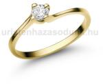  E34SLB20 - LABOR GYÉMÁNT: 0.20 CT (=3.7mm Ø) Eljegyzési Gyűrű (E34SLB20)