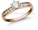  E17RLB50 - LABOR GYÉMÁNT: 0.50 CT (4.5mm Ø) Eljegyzési Gyűrű (E17RLB50)
