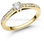  E118SLB45 - LABOR GYÉMÁNT: 0.45 CT (3.9mm Ø) Eljegyzési Gyűrű (E118SLB45)