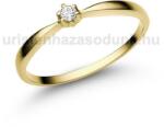  E30SLB06 - LABOR GYÉMÁNT: 0.06 CT (=2.5mm Ø) Eljegyzési Gyűrű (E30SLB06)