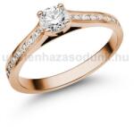  E111RLB62 - LABOR GYÉMÁNT: 0.62 CT (4.5 mm Ø) Eljegyzési Gyűrű (E111RLB62)