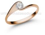  E4RLB20 - LABOR GYÉMÁNT: 0.20 CT (=3.7mm Ø) Eljegyzési Gyűrű (E4RLB20)
