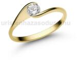  E4SLB18 - LABOR GYÉMÁNT: 0.18 CT (=3.6mm Ø) Eljegyzési Gyűrű (E4SLB18)