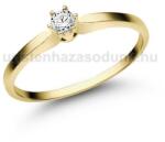  E331SLB10 - LABOR GYÉMÁNT: 0.10 CT (=2.9mm Ø) Eljegyzési Gyűrű (E331SLB10)