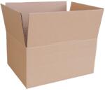 Szidibox Karton Csomagküldő doboz, hullámkarton költöztető doboz 400x300x200/100/150mm (SZID-00159)