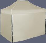 Expodom Gyorsan összecsukható sátor 2x3m - acél, 4 oldalfal, Bézs