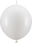  Linking balloons, 28 cm, Metallic Pure White (1 pkt / 20 pc. ) (LB11M-008-20)