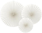  Dekoratív rozetták, törtfehér (1 db / 3 db) (RPK9-008Z)