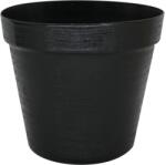 Virágkaspó Loft 160X140 Mm Fekete