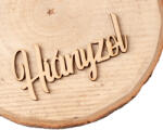 Valex Decor 4db. "Hiányzol" felirat fából 10 x 4.5cm - Natúr (MT8-303)