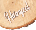 Valex Decor 4db. "Hiányzol" felirat fából 10 x 4.5cm - Fehér (MT9-196)