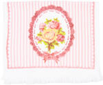 Clayre & Eef Prosop de maini si fata bumbac Rose 40x66 cm (CT020) Prosop