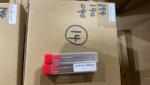 Global Fashion Capăt de freză din carbură cu brâu roșu F 3/32 Medium Umbrella ST