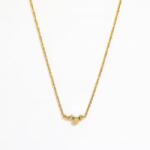 Joolim Jewelry Twilight Gems - 18K aranyozott, hipoallergén, rozsdamentes acél