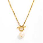 Joolim Jewelry Pearl Bond - 18K aranyozott, hipoallergén, rozsdamentes acél