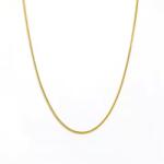 Joolim Jewelry Golden Flow - 18K aranyozott, hipoallergén, rozsdamentes acél nyaklánc