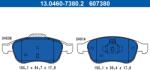 ATE Set placute frana ATE 13.0460-7380.2 (13.0460-7380.2) - fixbox