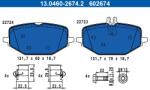 ATE Set placute frana ATE 13.0460-2674.2 (13.0460-2674.2)