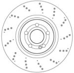 TRW Disc frana TRW DF6946S (DF6946S)