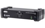 ATEN 2-Port USB 3.0 4K HDMI KVMP Switch with Audio Mixer Mode (CS1822-AT-G) - primatinta