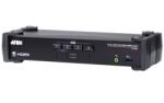 ATEN 4-Port USB 3.0 4K HDMI KVMP Switch with Audio Mixer Mode (CS1824-AT-G) - primatinta