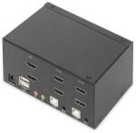 ASSMANN KVM switch, 2 portos, Dual Display, 4K, HDMI (DS-12860)