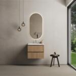 MARMY CODE 60x46x50 függesztett alsószekrény, 2 fiók, laminált (mosdó nélkül) Honey Oak 20 20 22 06 00 85 (20 20 22 06 00 85)