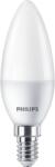 Philips 929002977718 E14 40W matt meleg-fehér gyertya alakú LED fényforrás (00212579) (00212579)