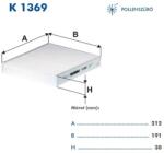 Filtron K1369 Filtron pollenszűrő
