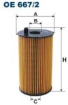 Filtron OE667/2 Filron olajszűrő