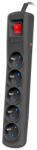 ARMAC Arcon R5 5 Plug 3 m Switch Black