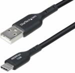 StarTech - 3 m-es USB-A - USB-C töltőkábel, töltés és szinkronizálás, 3A gyors töltőkábel - USB2AC3MNC (USB2AC3MNC)