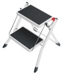 Hailo Scara din otel Hailo MK62 StandardLine, plianta, 2 trepte (4310001)