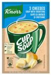 Knorr bögrés leves 17g 3 Sajtos krémleves