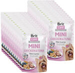 Brit Care Mini Pouch Fileuri în sos cu pui și ton 24x85g